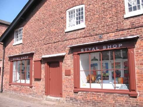 Point C: Styal Shop 5 mins FAST TRACK: Styal Shop - Built and opened in 1823 and first operated under the Truck system.