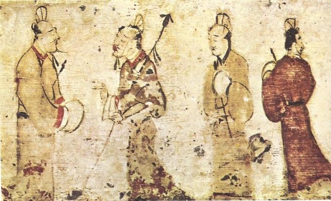 China (Han 206 B.C.E. 220 C.E.) Qin Dynasty (221 206 B.C.E.) first Chinese empire (legalist tactics). Emperor Wu consolidates scrap of the Qin to create the Han Dynasty.