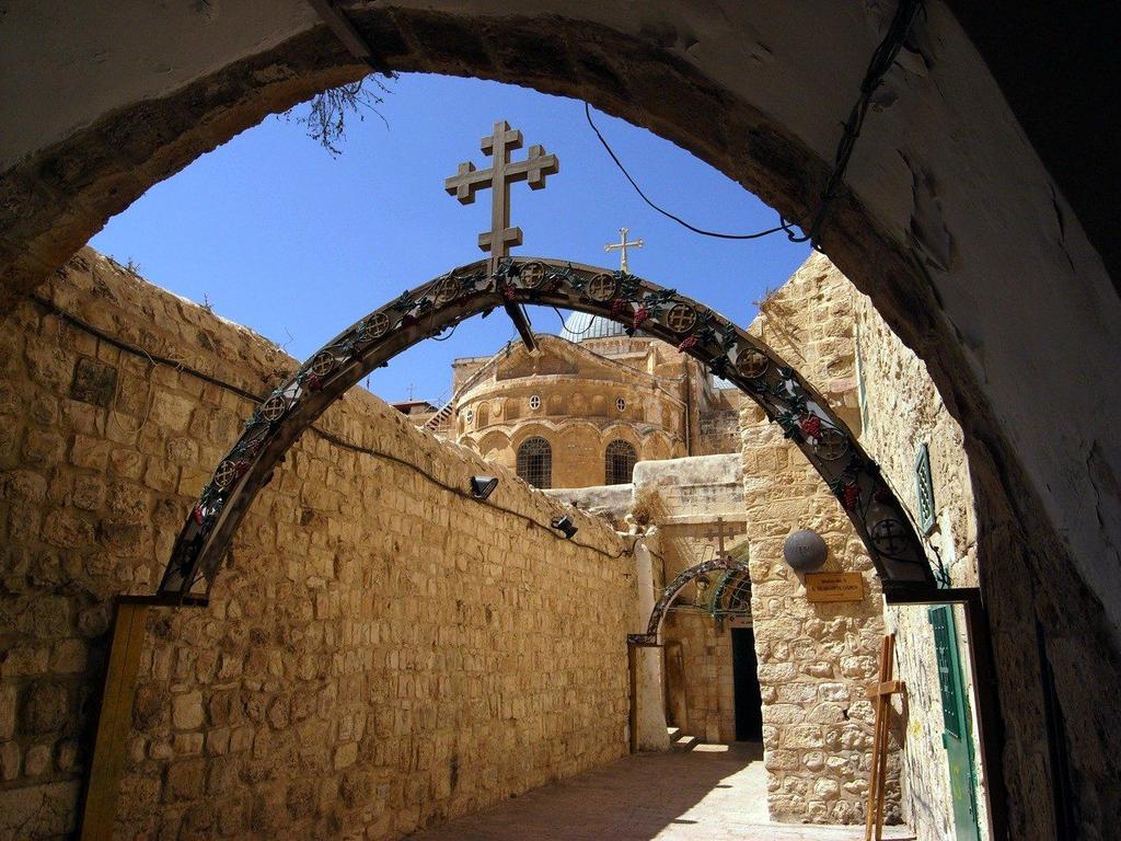 Via Dolorosa, Jerusalem The Via Dolorosa pilgrimage been followed since early Christianity, beginning as soon as it became safe to do so after Constantine legalized the religion (mid-4th century).
