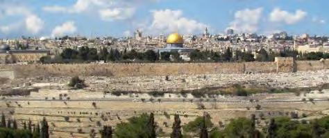 After Yad V Shem, we will go to the Mount of Olives and have a study there.