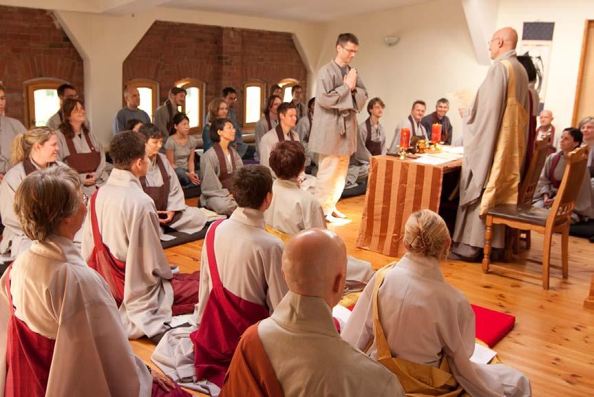 The recent European Sangha Weekend in Berlin was in a way quite different from previous Sangha Weekends.