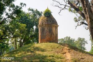 About a kilometer from the West Gate is the location of the East Gate, which was the gate through which Prince Siddhattha silently left the city in search for the path to liberation.
