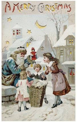 Card of today Edwardian card Victorian card Charity