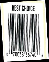 Thank you to all who have cut off the bar codes. Please make sure the number underneath the barcode starts with 70038, these numbers denote the Best Choice brand.