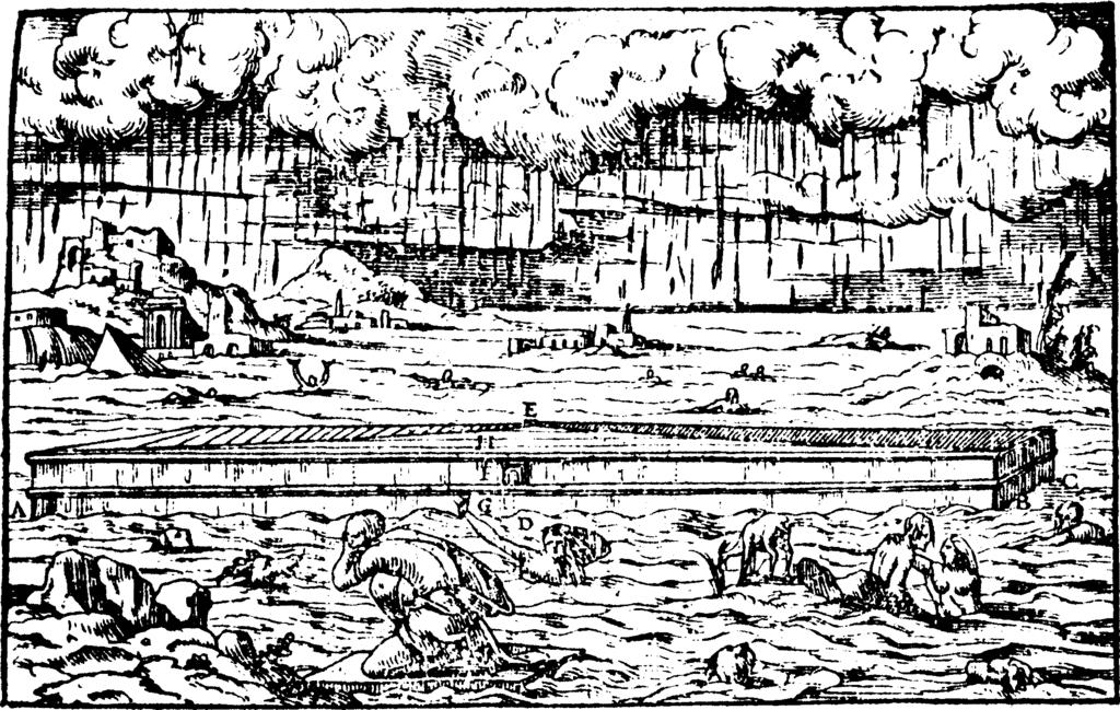 4. Figures De La Bible Illustrated with engravings by Matthaeus Merion Amsterdam: Nicolaus Vischer, 1650 5. The Chester Play Of The Deluge Edited by J.