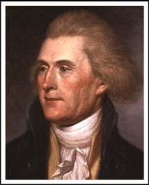 Thomas Jefferson, while President of the United States, became the first