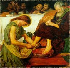 LORD S SUPPER CELEBRATION & SYMBOLISM 2. First Washing of the Hands (Urchatz).