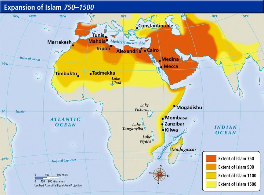 The Islamic religion was started in the 7 th century by a man named Muhammed who was from Mecca.