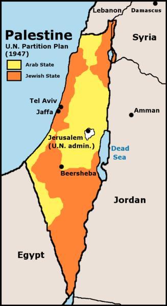 Jerusalem was designated as an international city.