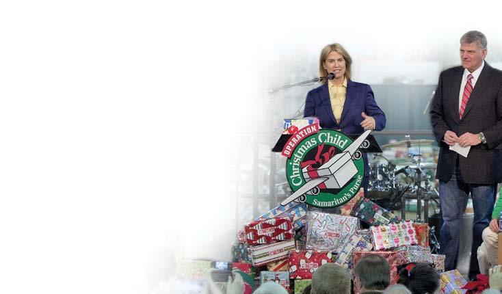 5 million gift-filled shoe boxes at 3,518 collection sites and seven processing centers across the U.S.