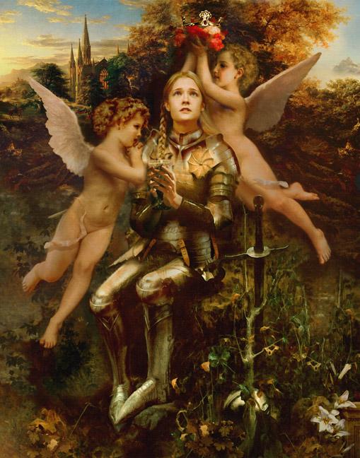 Saint Joan of Arc Claiming divine guidance, she led the French army to several important victories during the Hundred Years War.