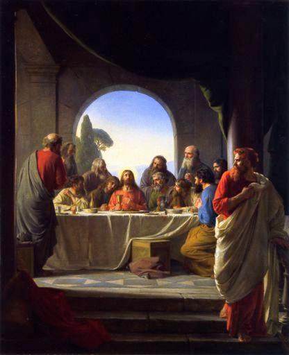 Carl#Heinrich#Bloch.##The&Last&Supper&(oil#on#copper),#1876.