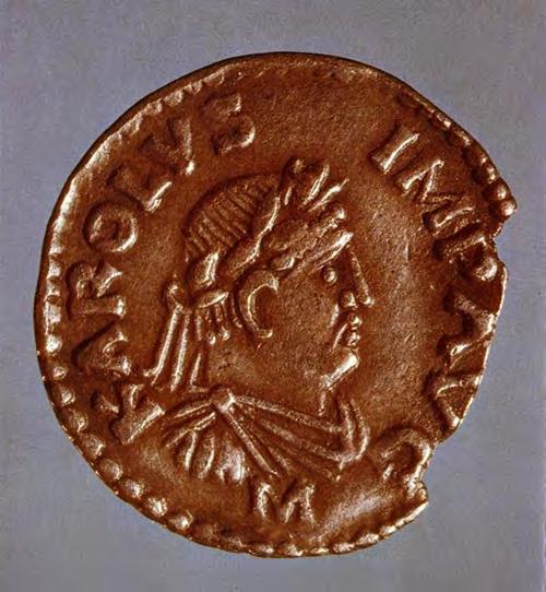 Charlemagne, King of the Franks,