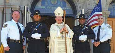 Gratitude for Dedication and Service: The Blue Mass In the Catholic Church, we celebrate our first responders those who have passed away in the line of duty, as well as those who currently serve our