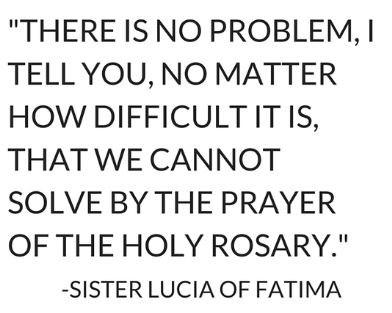 Other Prayers The Glorious Mysteries of the Holy Rosary (English, Welsh, Gaelic, Irish, Latin, Polish, Italian, etc depending on the make up of the group) The power of the Holy Rosary: St.