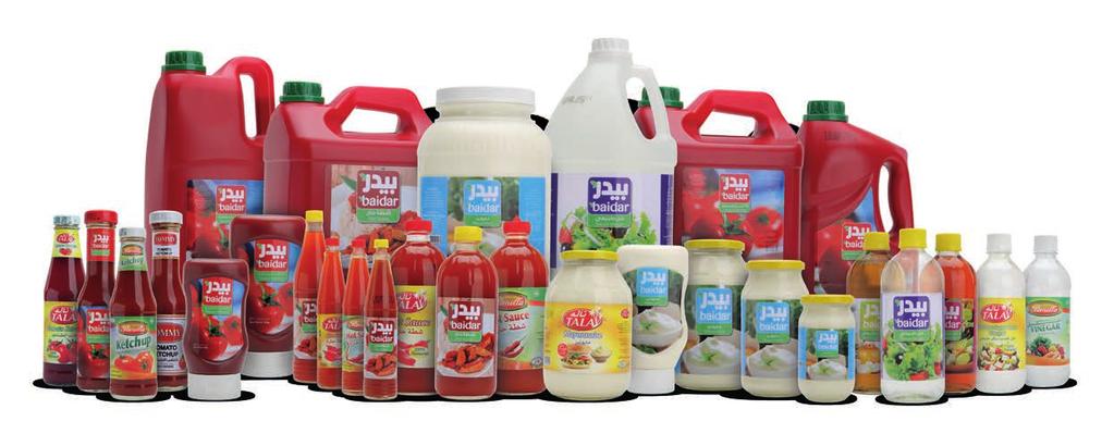 IN THE SPOTLIGHT AL-FARIS GROUP l Faris Food Group is a condiments A manufacturer and distributor of over 300 products operating through two subsidiaries: Al Faris Food Industries, a manufacturer of