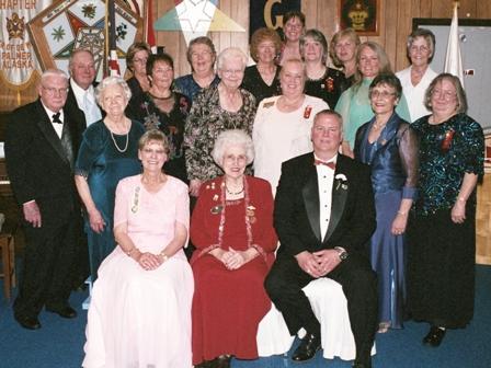 MOST WORTHY GRAND MATRON S VISIT With Our Chapter Denali Chapter #16 was a potpourri of fun when the Most Worthy Grand Matron Rennie Ofton and her wonderful traveling party (travelers from