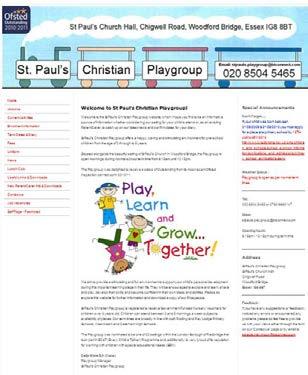 Christian Playgroup may be found on its website
