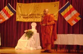 University, delivered the key note address, entitled Buddhist Perspectives on