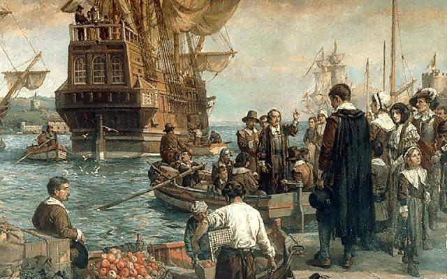 A City Upon a Hill The Pilgrims were made to sign the Mayflower Compact which granted them religious freedom in exchange for loyalty to the British Crown.