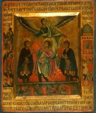 ICON OF THE MONTH NOVEMBER The icon of the month for November is a copy of a ca. 1300 icon painted in Constantinople. The original is at the Monastery of St.