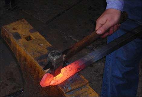 The blacksmith puts the iron and steel into the fire that he may know what manner of metal they are.