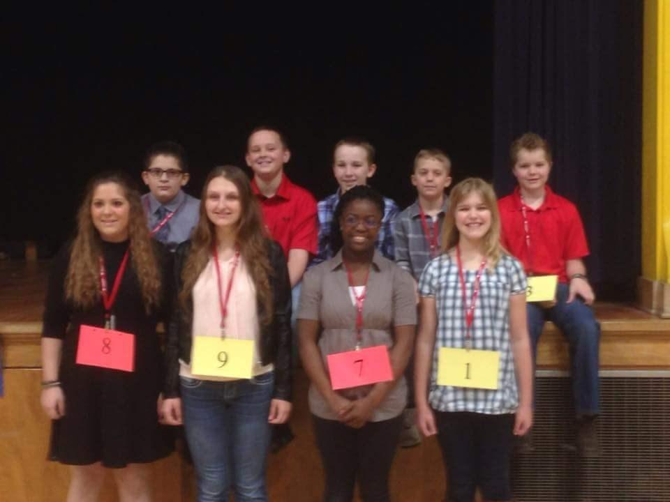 all of our students who represented CLS last weekend at the IDE Spelling Bee in Cedar Rapids. Singing Saints @ St.