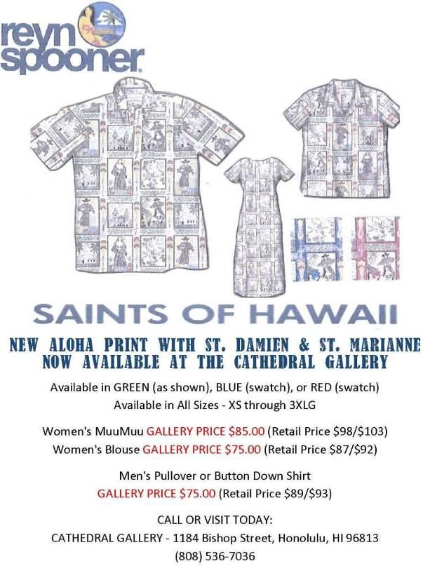 New Reyn Spooner Saints Aloha Print on Sale
