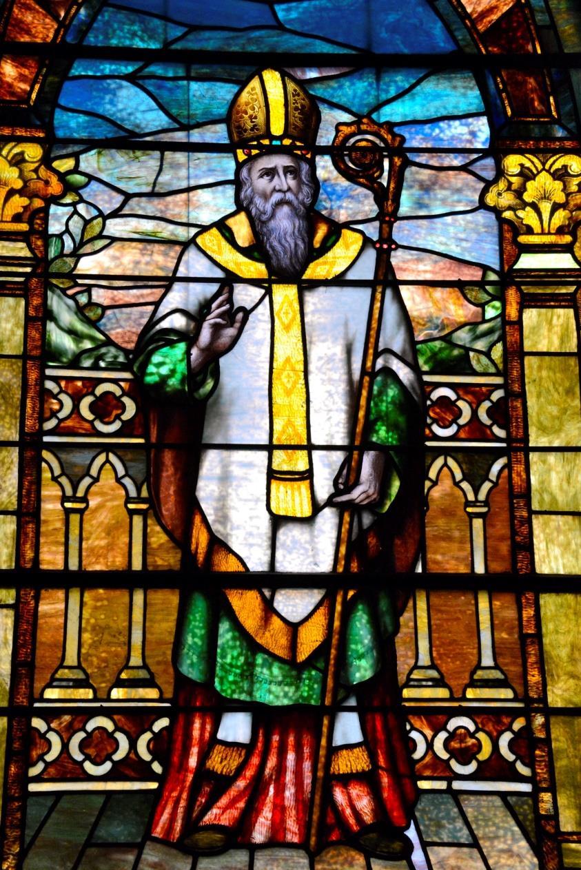 Saint Patrick At the age of sixteen, Patrick was carried off from Britain by pirates to be a slave in heathen Ireland. After six years he escaped and years later returned as a priest.