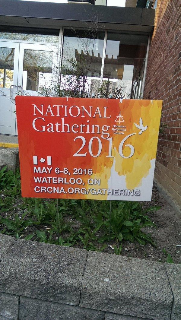 Canadian Gathering 2016 Report Keeping in Step with the Spirit On May 6 8, 2016, ministry leaders (clergy and lay) from churches across Canada gathered in Waterloo, Ontario, to connect, share stories