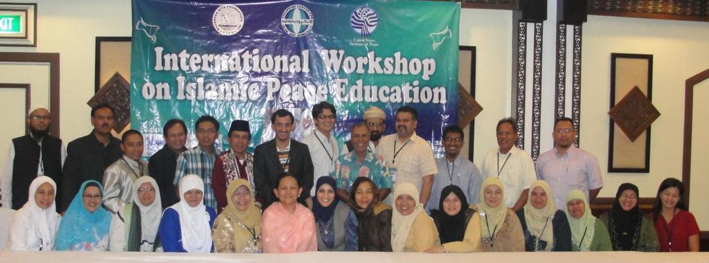 International Workshop on Islamic Peace Education Held from June 27 to July 1, 2010 at the Waterfront Hotel in Davao City PCID convened 27