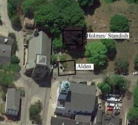 The only record of Alden living here was that 1638 deed from Holmes to Souther. This may indicate that Alden owned the land at least until that date.