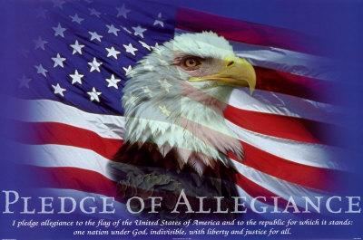 Allegiance daily: I pledge allegiance to the flag of the United States of America, and to the republic for which it stands, one