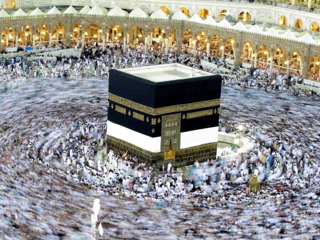 5) Pilgrimage: Hajj To Mecca (the Ka aba) During the pilgrimage month (12 th month of the