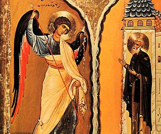 51 Miracle of the Angel at Chonai, ca. 1175, Monastery of St. Catherine at Mt. Sinai There was one truth which both sides shared and it was theological: 17 Jesus was the Logos, the true image of God.