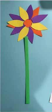 SUGGESTED ACTIVITES Craft: Create flowers for the children to give to members of the congregation to show them that they are loved.