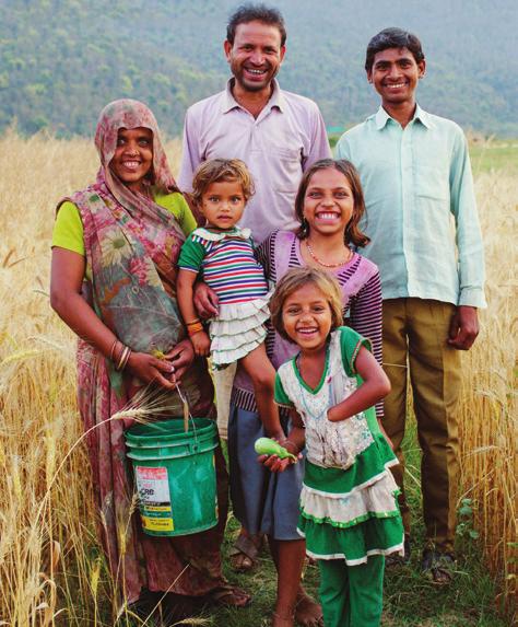 Across the world TEAR s Christian partners are bringing hope to people like Manju and Chunbad (pictured, with their family), helping communities prepare for and adapt to floods, droughts and more
