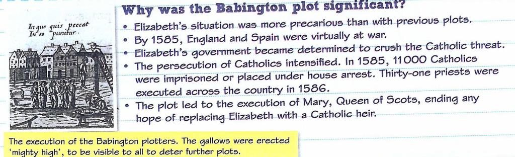 Impact: A group representing Parliament called for Mary s arrest, and Elizabeth had no choice but to act as there was so much evidence, and she put Mary on trial for treason Mary Queen of Scots the