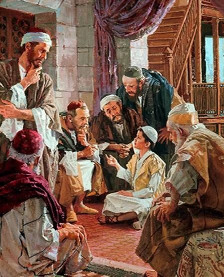 The Holy Family in the Temple And he said to them [Mary and Joseph], Why were you looking for me? Did you not know that I must be in my Father s house?