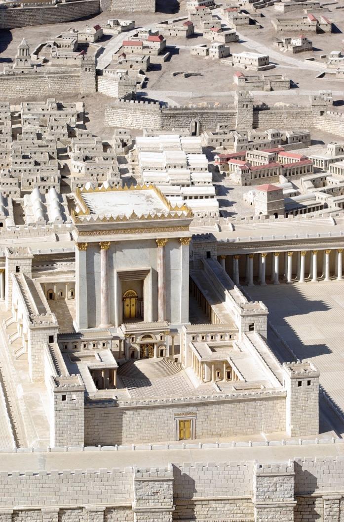 D, 40 years after Jesus prophecy [Matthew 23:38; 24:15], the Romans destroyed the Temple This emphasized its end as God s