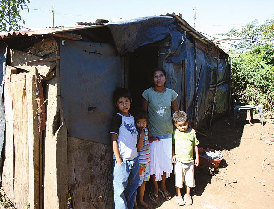 Sadly, most families in El Crucero, a rural community that lies 20 miles south of the Nicaraguan capital, struggle with unimaginable living conditions like these.