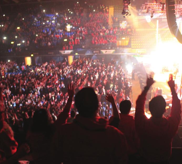 MSC VOCATIONS Horizon to horizon: Around the world with MSC Vocations Fr Alan and the Cork NET Team celebrate Flame 2017 at Wembley Arena in London 2017 has already been a jam-packed year for the MSC