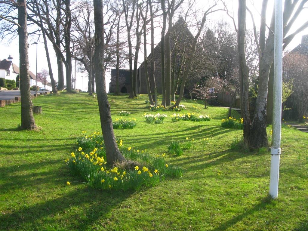 Come Outside October 2017 The church is surrounded by beautiful gardens and grounds which are lovingly maintained by the loyal voluntary church gardening team. It (the garden, not the team!