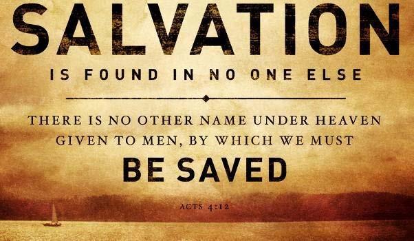 Salvation Salvation means to save from sin. Christians believe that through Jesus sacrifice, we are able to be saved from our sin.