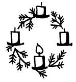 The origins of the Advent wreath are found in the folk practices of the pre-christian Germanic peoples who, during the cold December darkness of Eastern Europe, gathered wreaths of evergreen, made