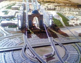 King Abdul Aziz Road project is located in the western part of the city of Makkah, extending for a length of 3,650 meters from the western entrance of Makkah (the intersection of Jeddah highway with