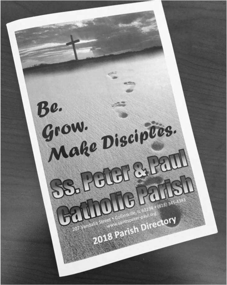 Kids Pew Art Koffee & Kids Walk with Friends Evening Woodland Park Jaycee Pavilion July 24 6 pm The 2018 Parish Directory is being mailed to all parishioners homes.