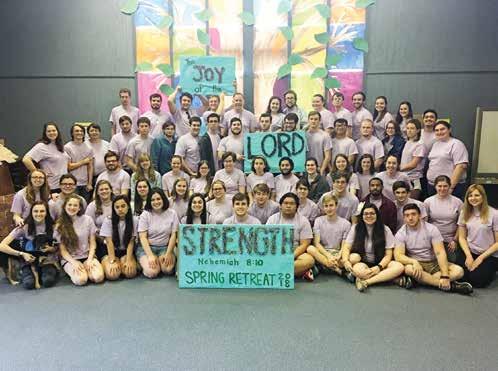 SEMINARIAN BURSES Louisiana Tech's ACTS Spring Retreat Builds Community by Courtney Smith THANKS TO OUR RECENT DONORS (007) Friends of Dr.