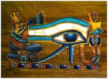 Egyptian Gods Horus Horus was represented by the Eye of Horus - a