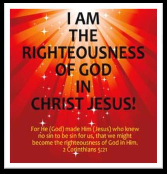 However God still requires man to be righteous so if we can't be righteous through our own efforts, how do we meet the requirements of God's law, that is, the requirement that we be righteous?
